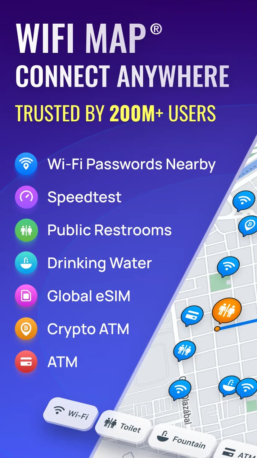 WiFi Map Pro مهكر — لقطة شاشة 1