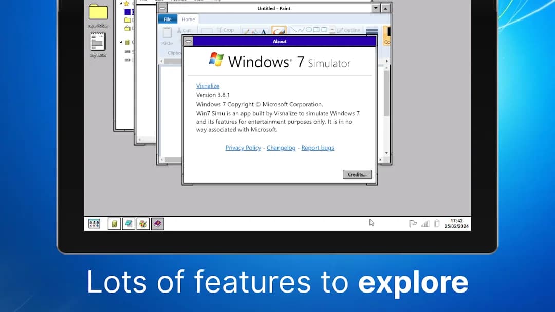 Win7 Simu مهكر — لقطة شاشة 7