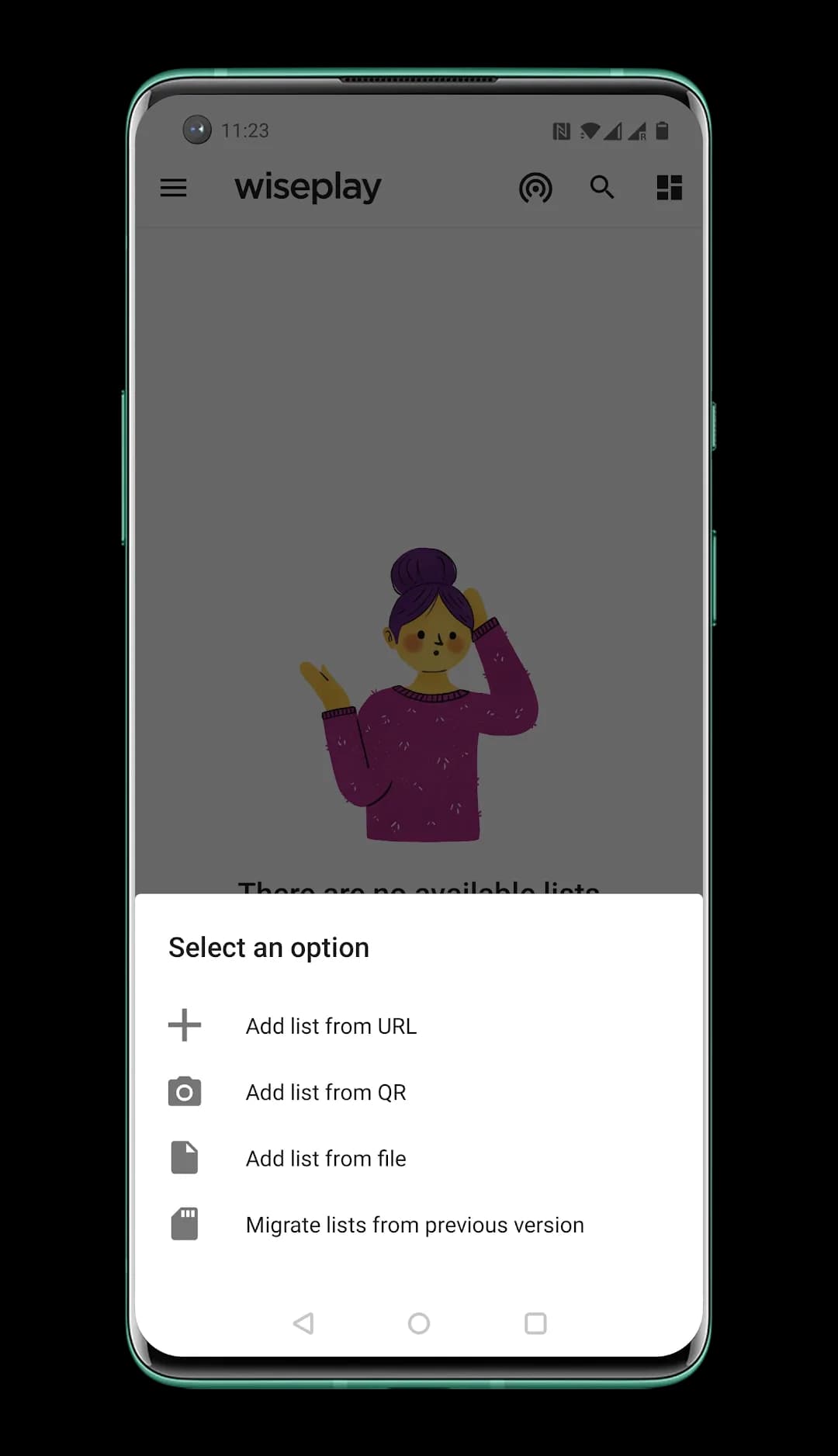 Wiseplay مهكر — لقطة شاشة 2