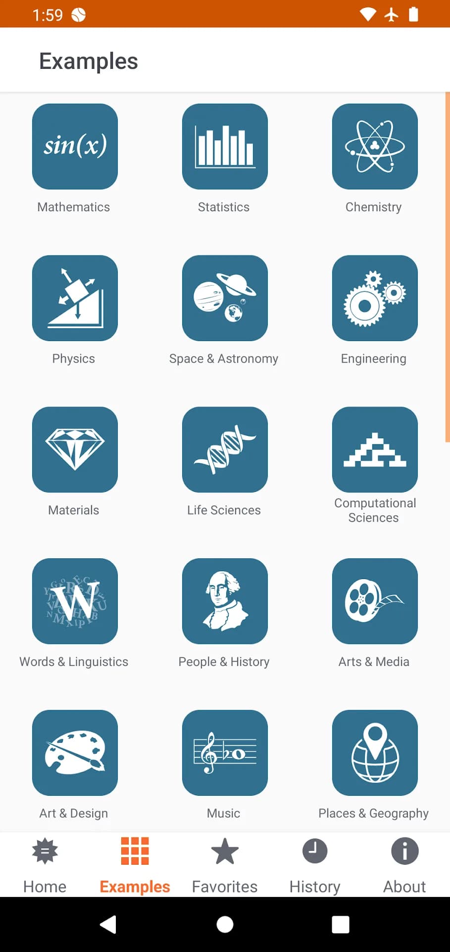 WolframAlpha مهكر — لقطة شاشة 1