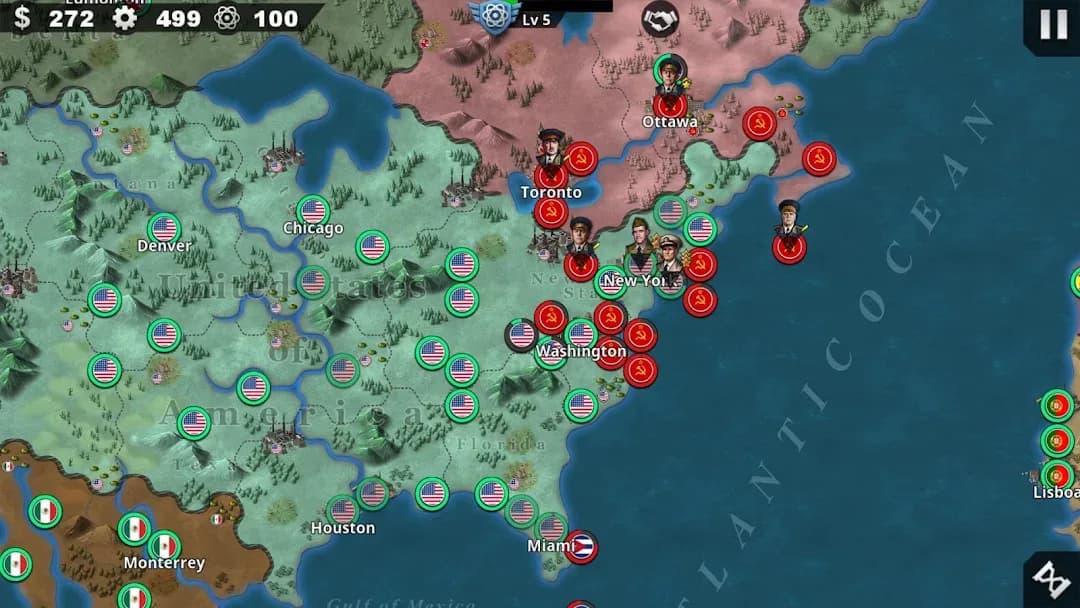 World Conqueror 4 مهكرة — لقطة شاشة 3