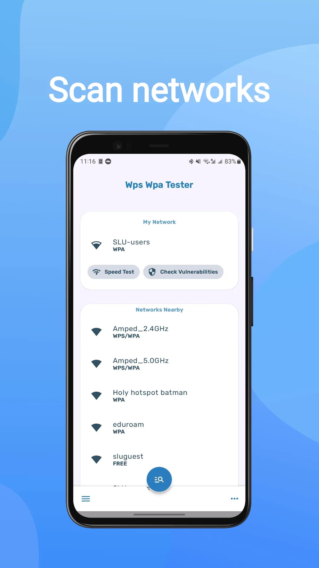 Wps Wpa Tester Premium مهكر — لقطة شاشة 1