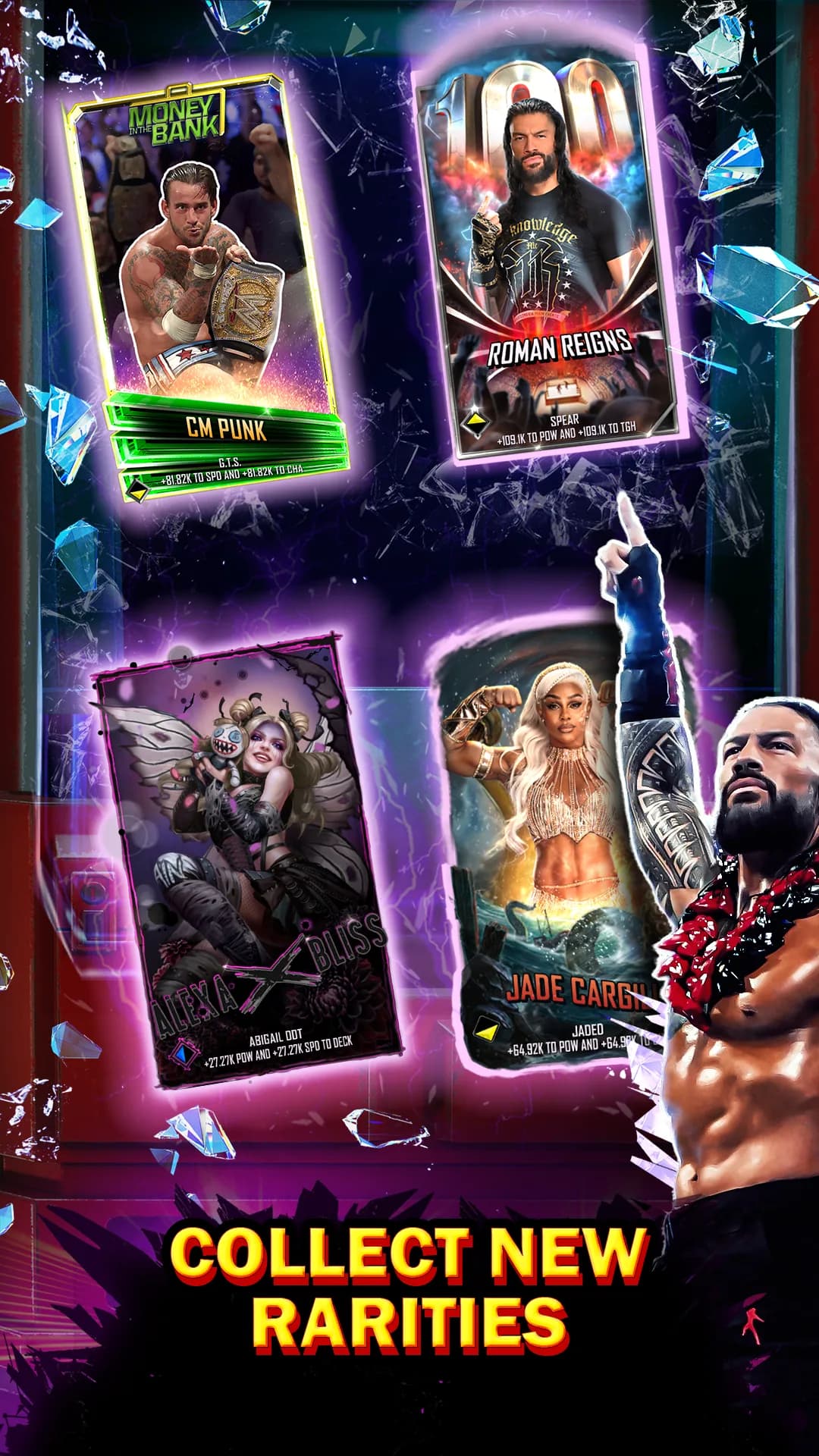 WWE SuperCard مهكرة — لقطة شاشة 2