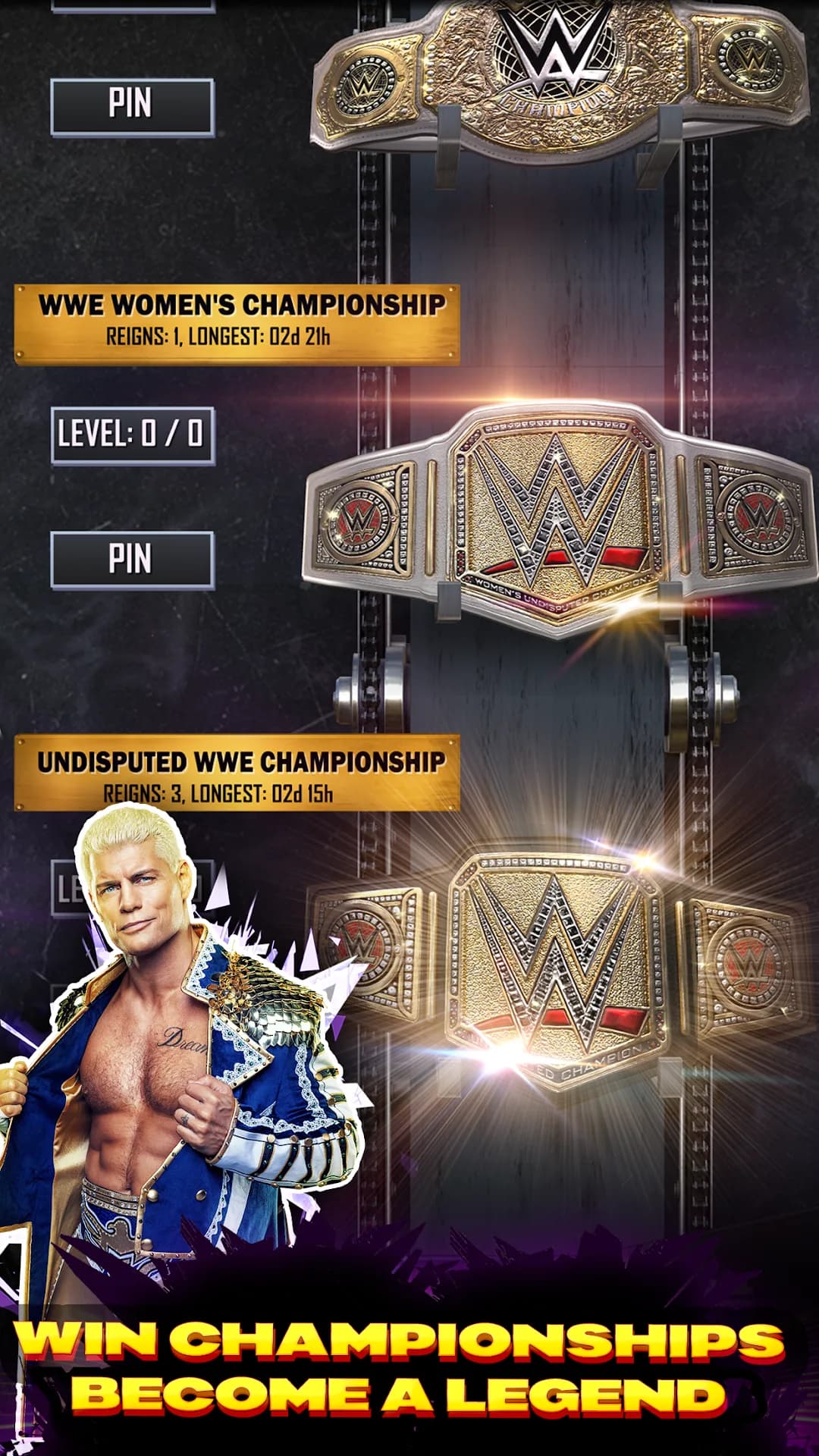 WWE SuperCard مهكرة — لقطة شاشة 3