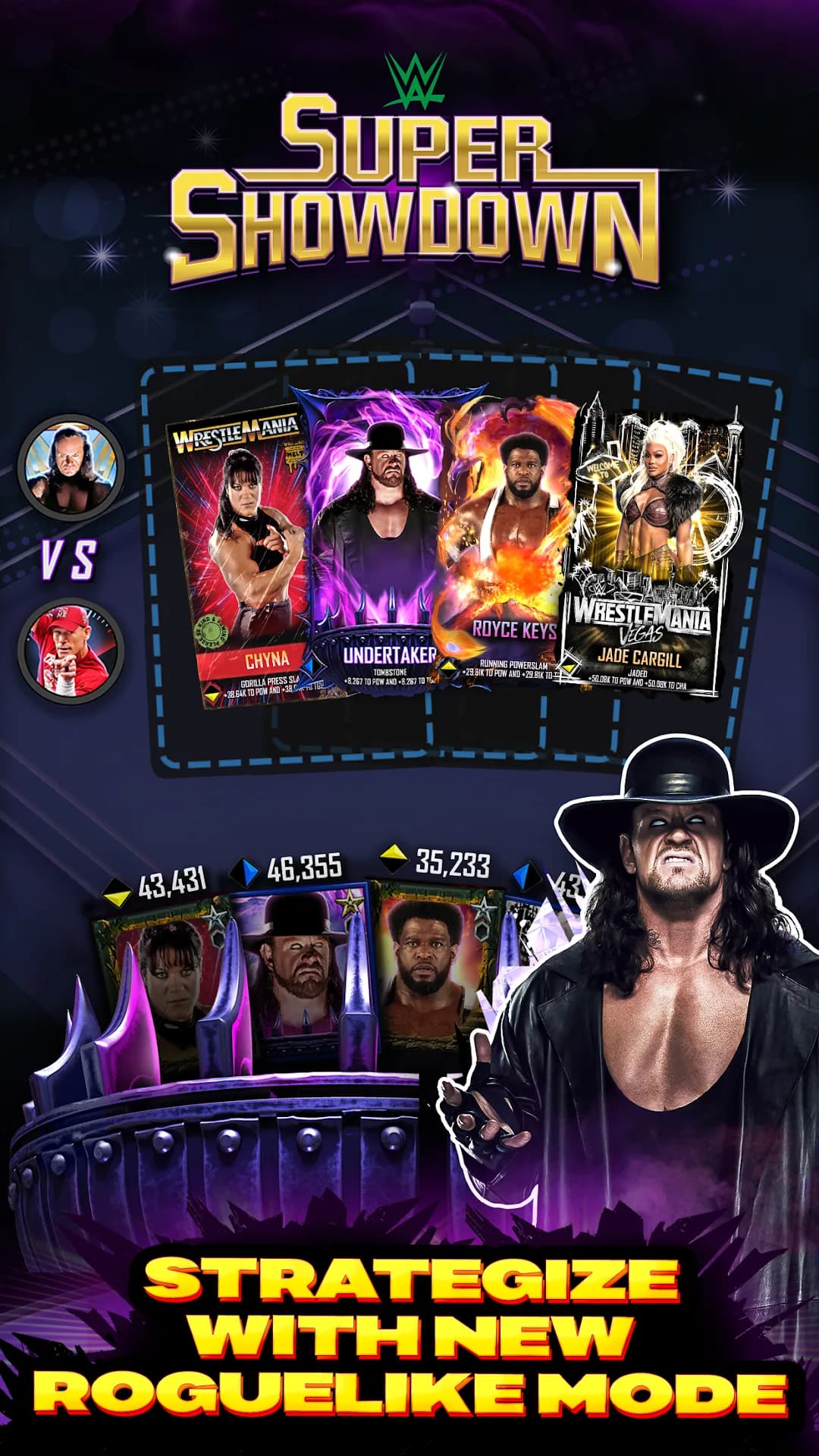 WWE SuperCard مهكرة — لقطة شاشة 5