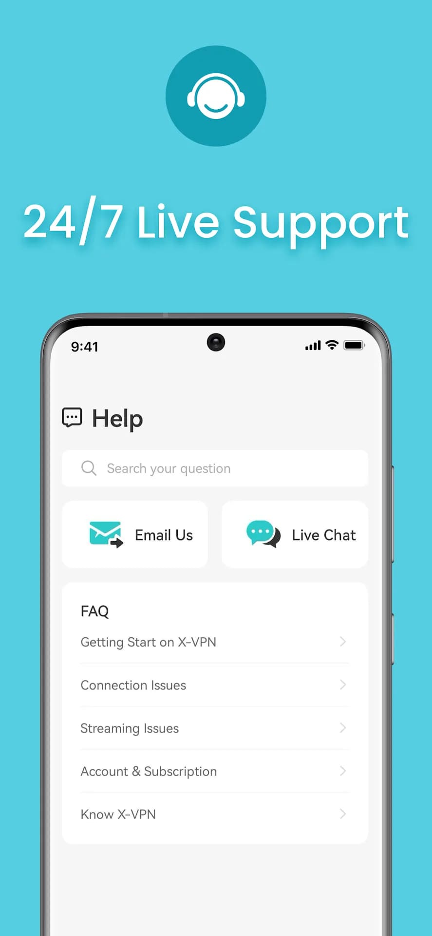 X-VPN Premium مهكر — لقطة شاشة 7