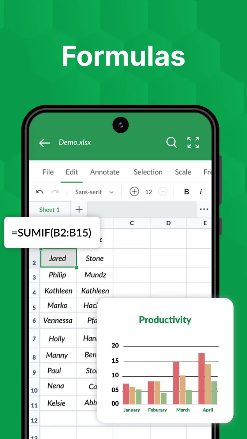 XLSX Reader مهكر — لقطة شاشة 4