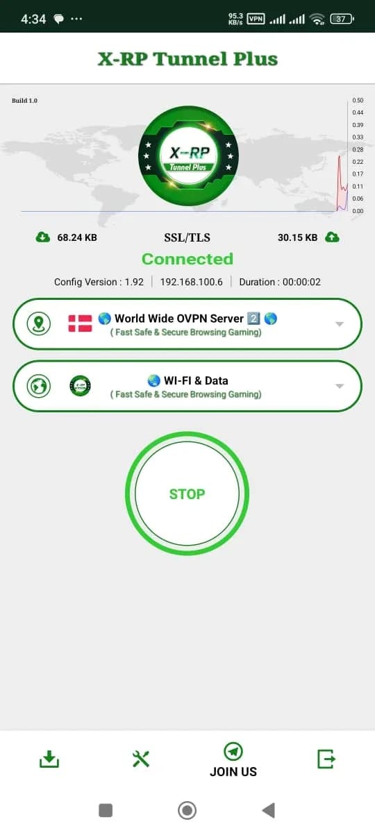xTunnel VPN مهكر — لقطة شاشة 4