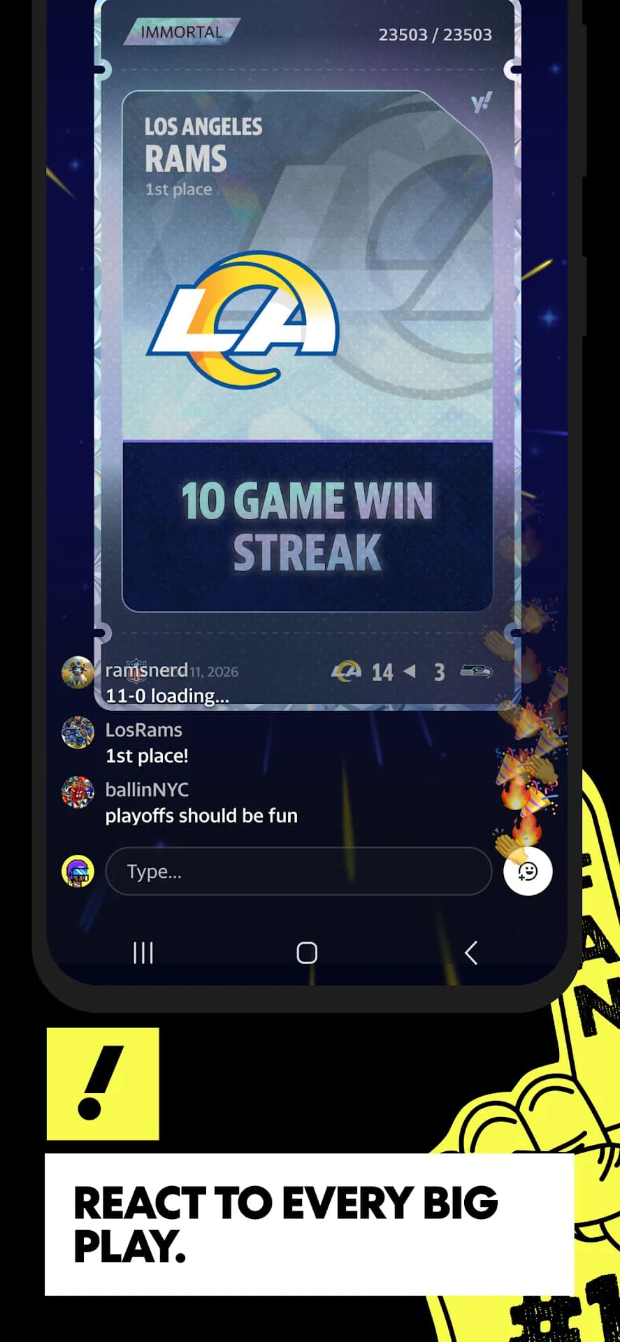 Yahoo Sports مهكر — لقطة شاشة 2