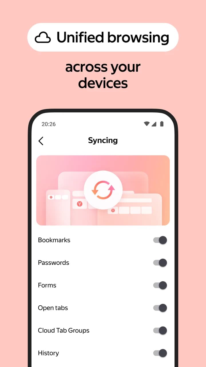 Yandex Browser مهكر — لقطة شاشة 6