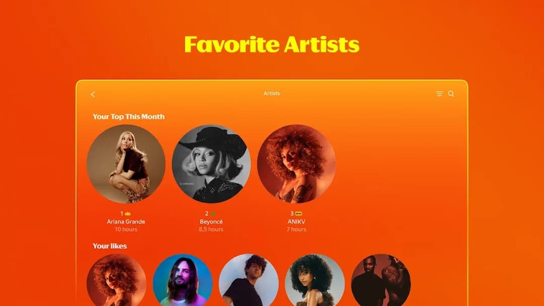Yandex Music مهكر — لقطة شاشة 8