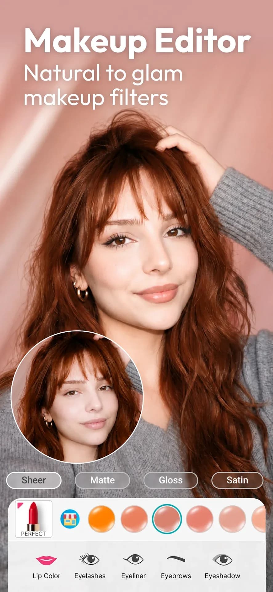 YouCam Makeup مهكر — لقطة شاشة 1