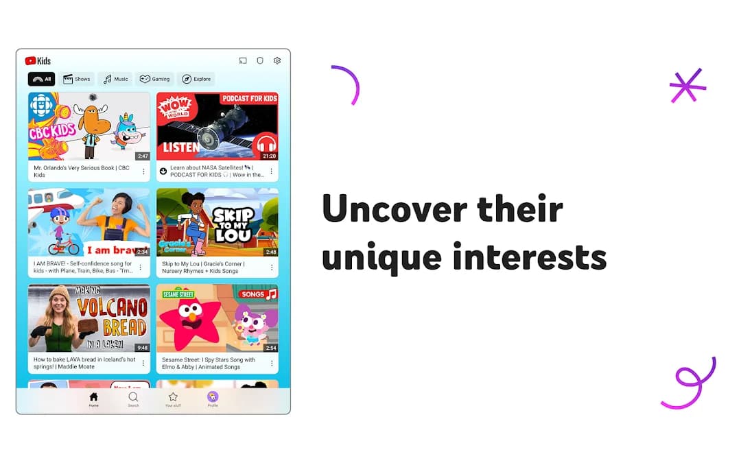 YouTube Kids مهكر — لقطة شاشة 6