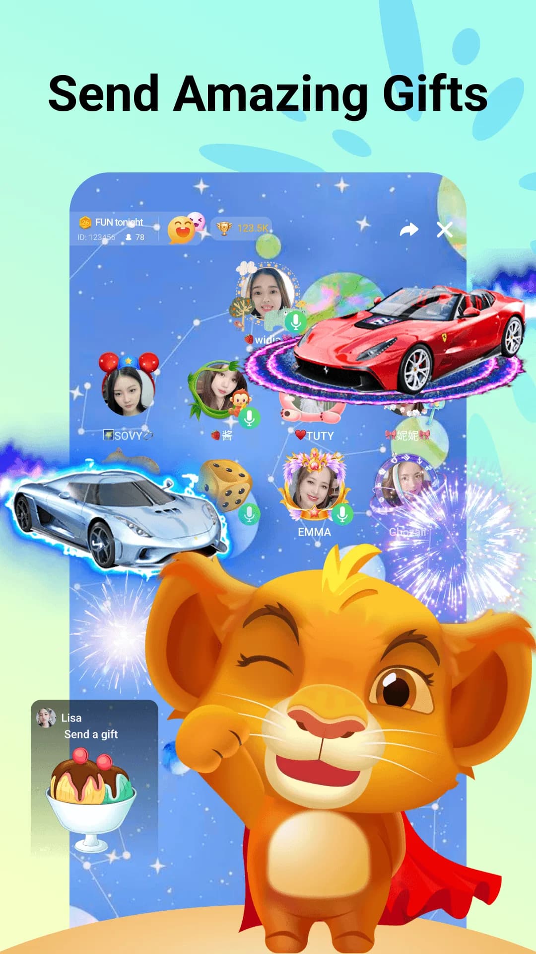 Yoyo Chat مهكر — لقطة شاشة 4