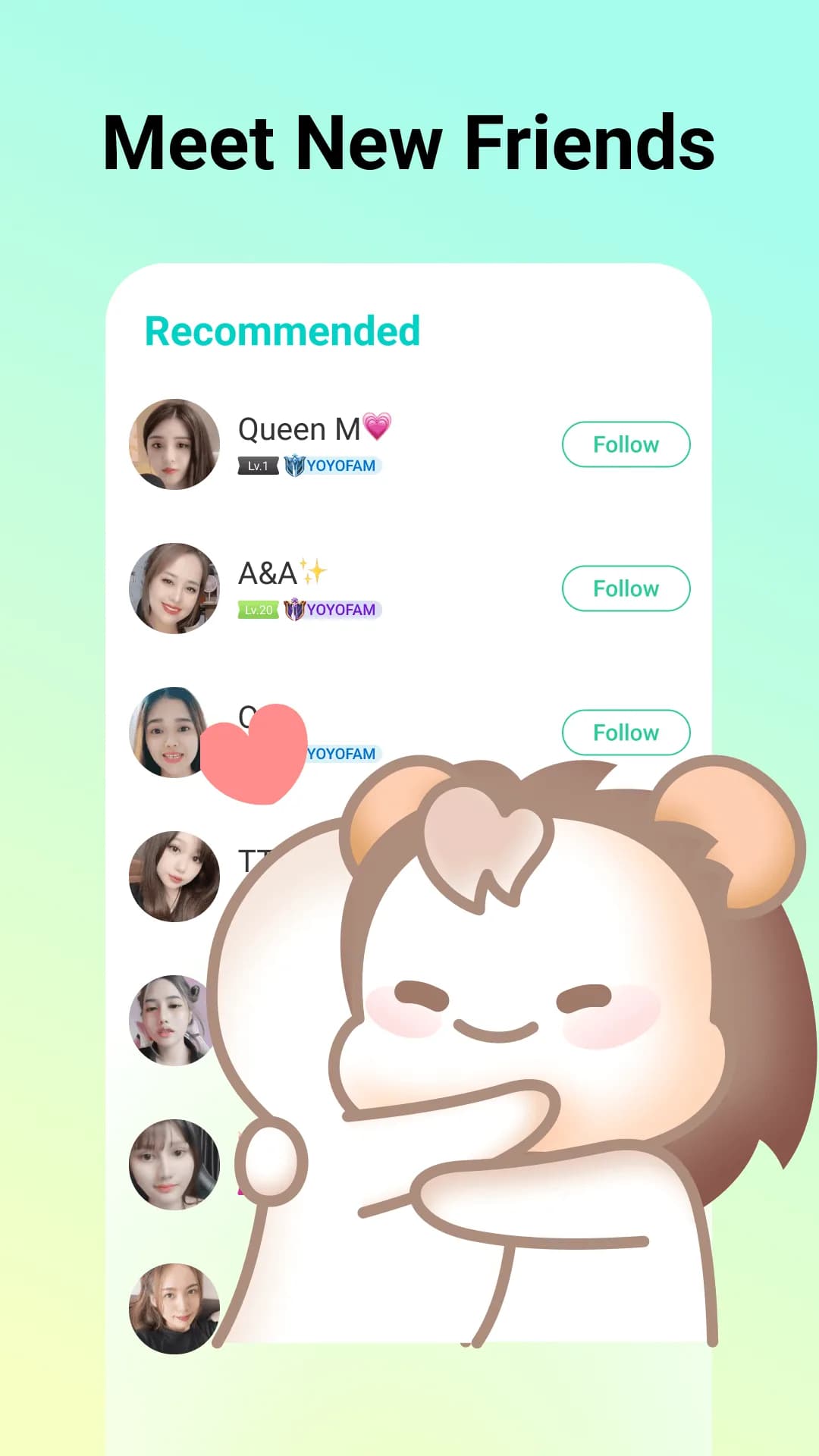Yoyo Chat مهكر — لقطة شاشة 6