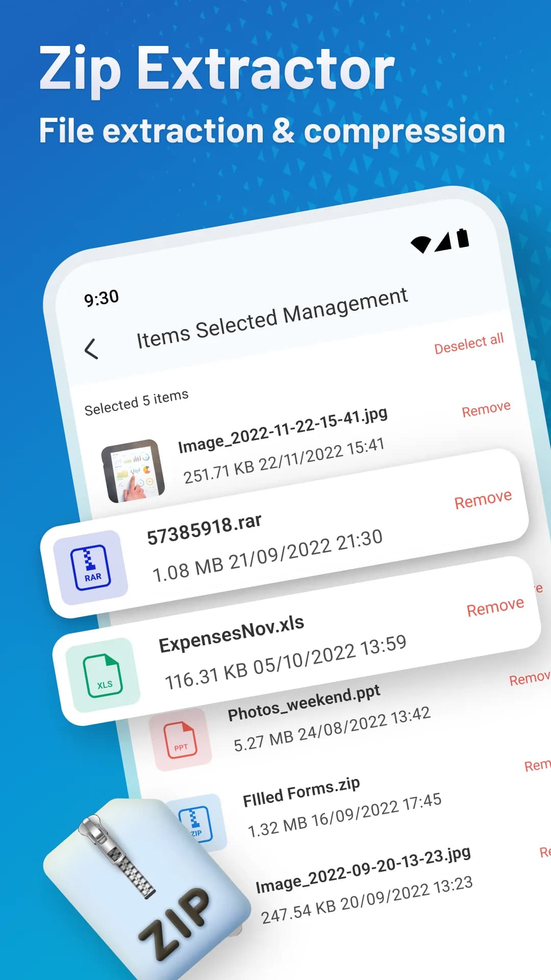 Zip Extractor مهكر — لقطة شاشة 4