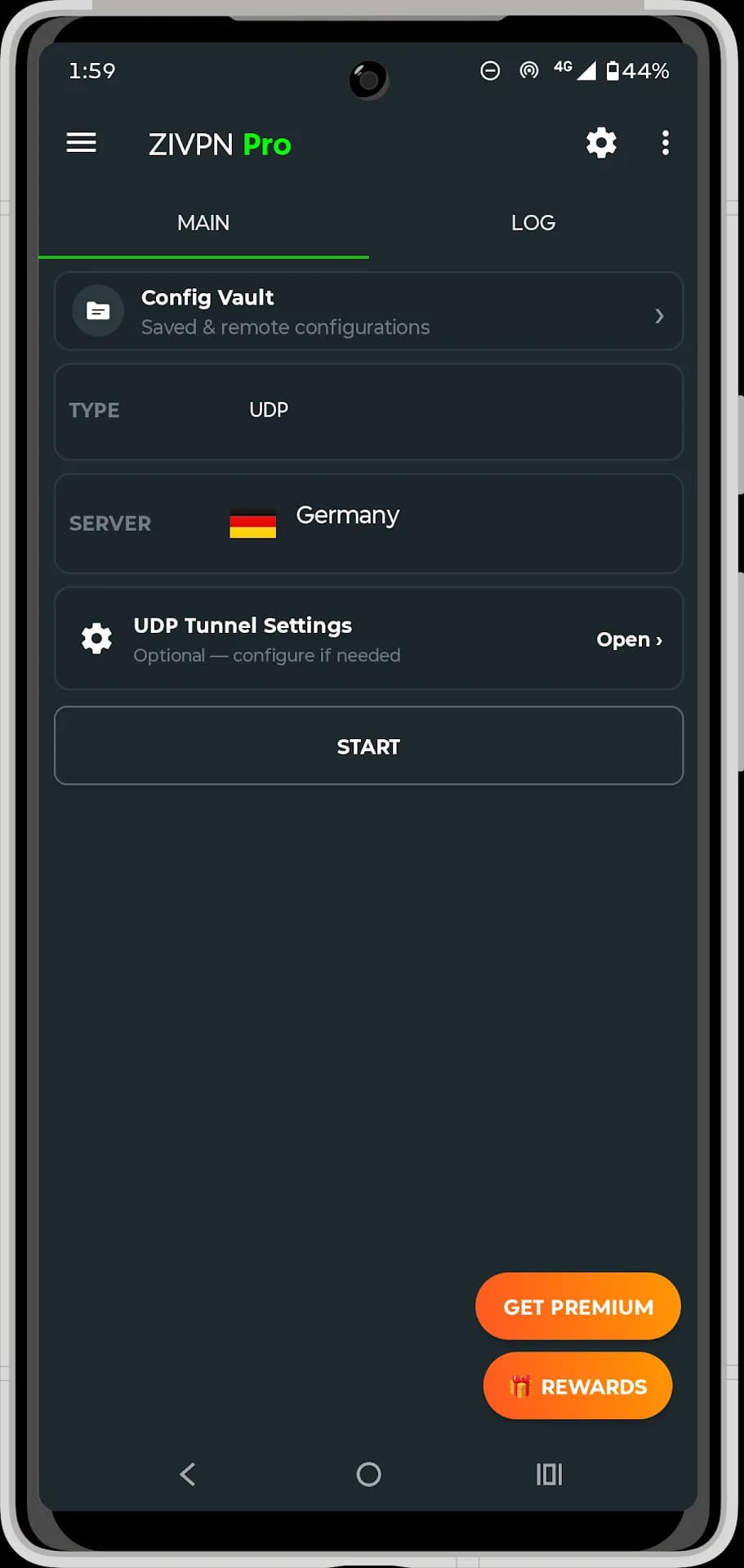 ZIVPN Tunnel مهكر — لقطة شاشة 2