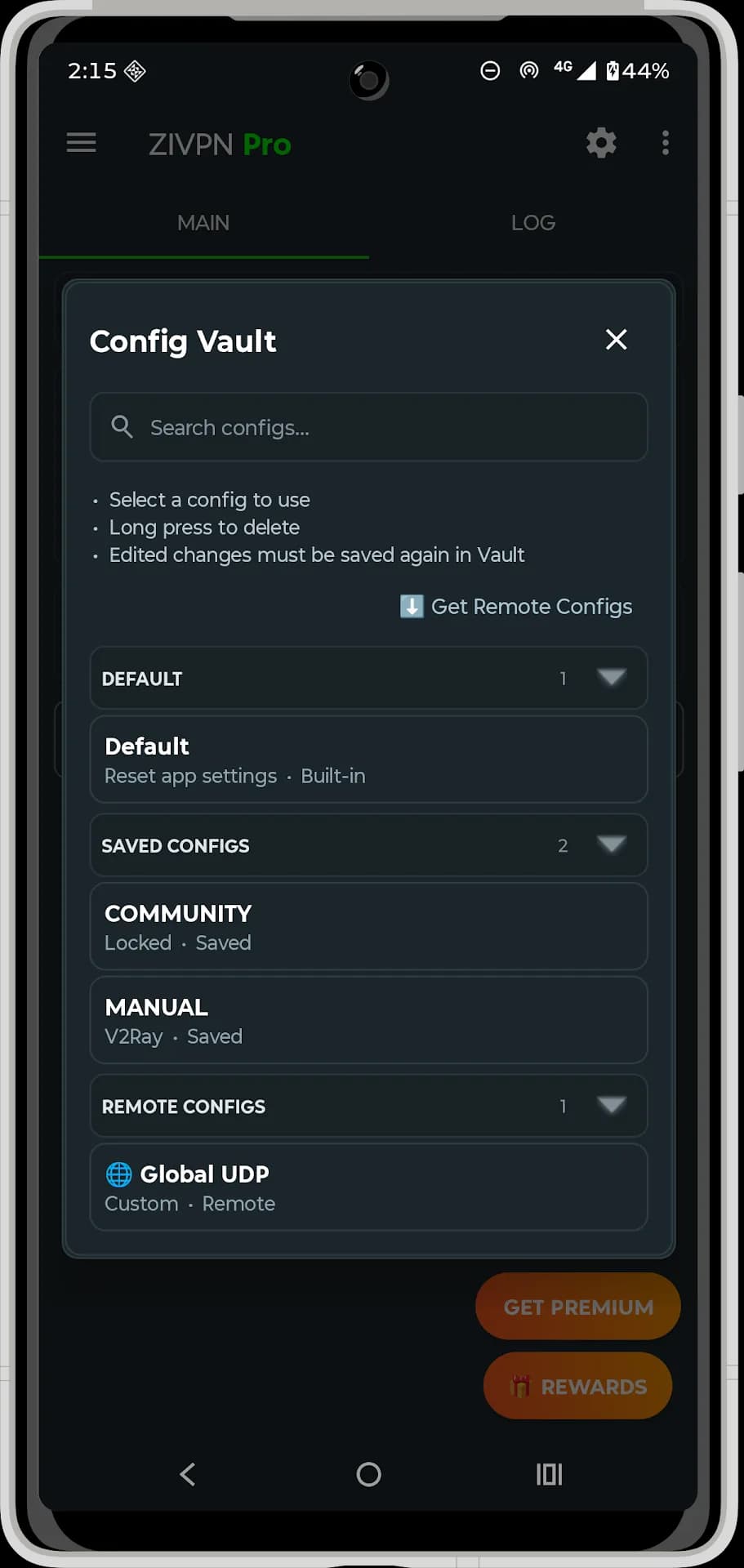 ZIVPN Tunnel مهكر — لقطة شاشة 3