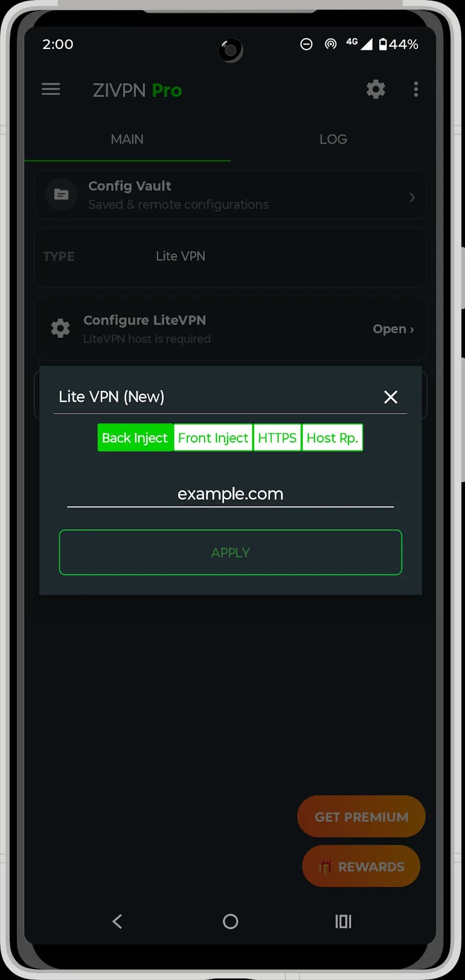 ZIVPN Tunnel مهكر — لقطة شاشة 4