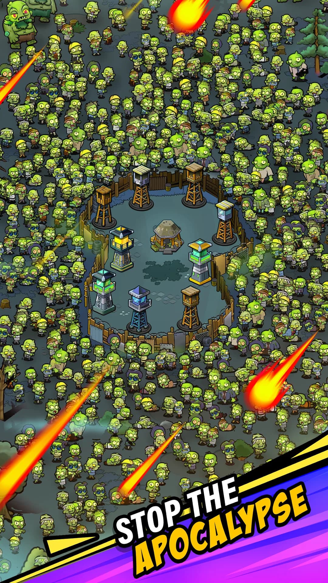 Zombie Towers مهكرة — لقطة شاشة 1