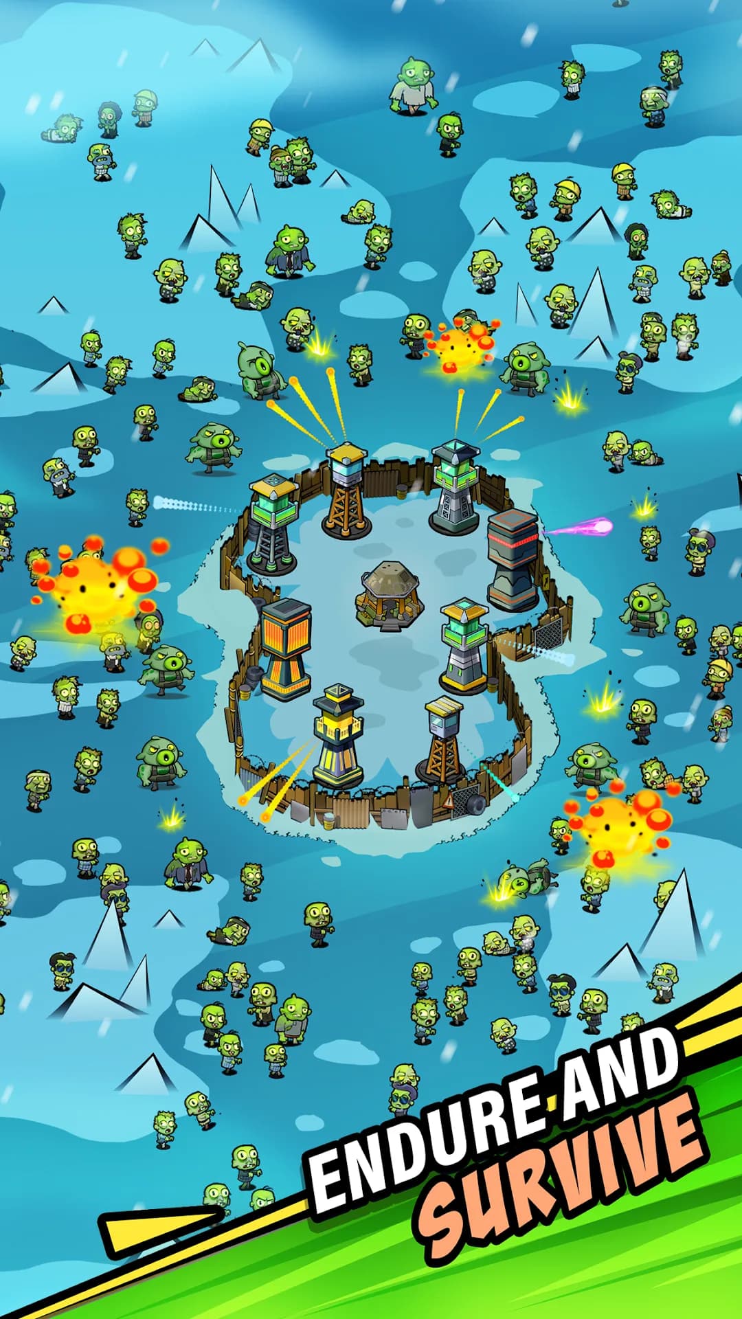 Zombie Towers مهكرة — لقطة شاشة 3