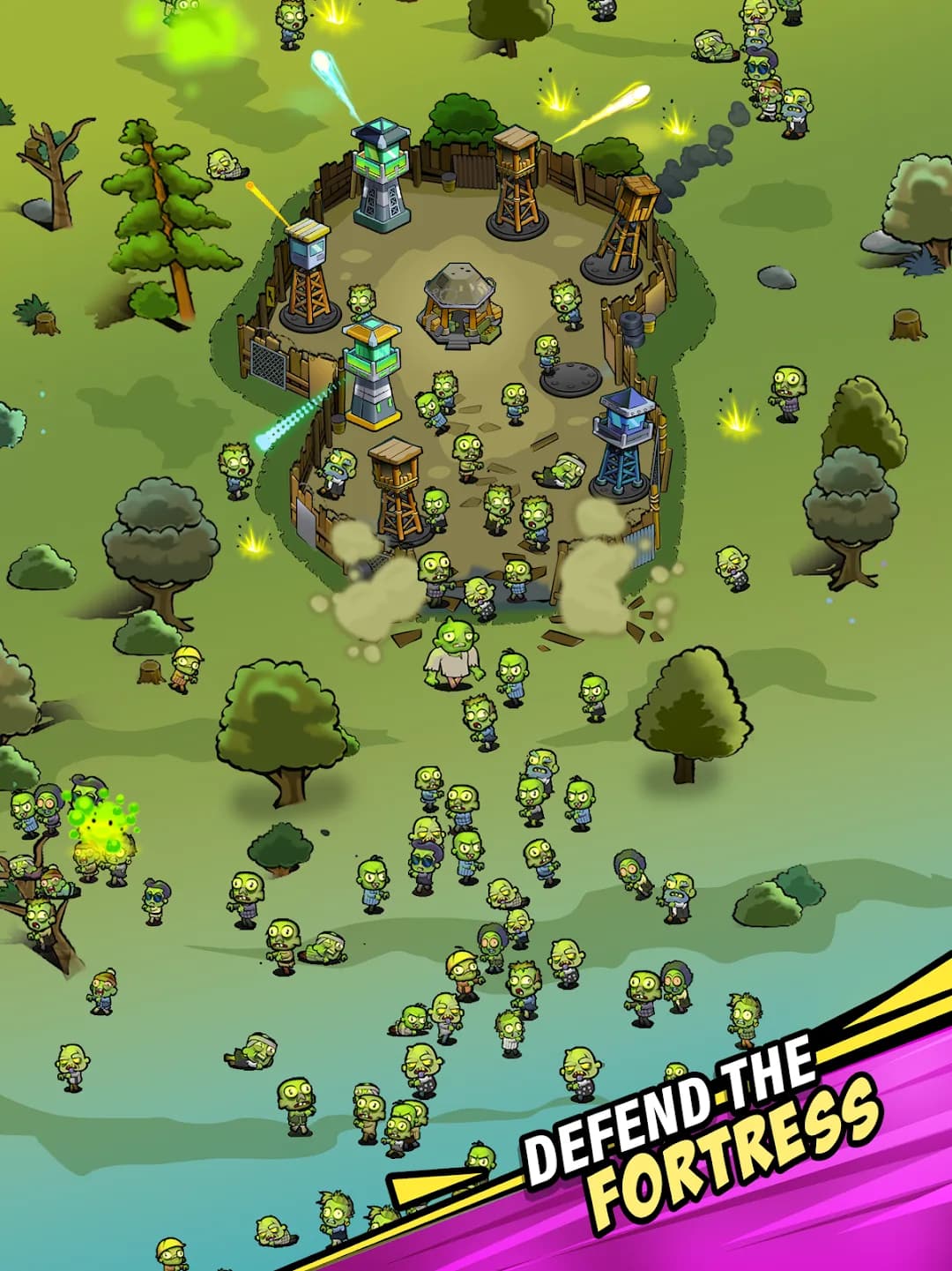 Zombie Towers مهكرة — لقطة شاشة 8