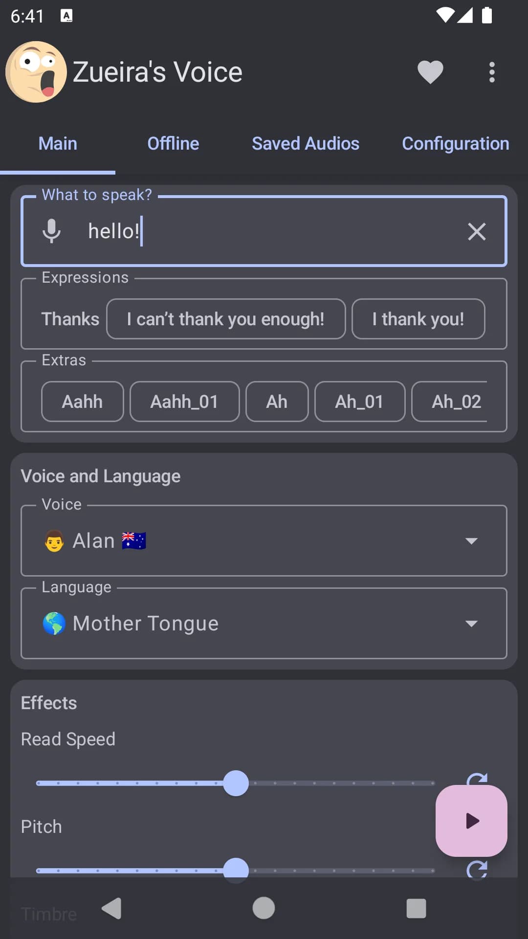 Zueira’s Voice مهكر — لقطة شاشة 1