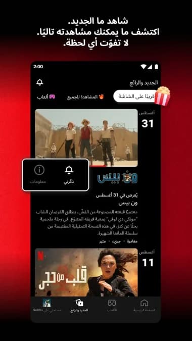Netflix مهكر — لقطة شاشة 17
