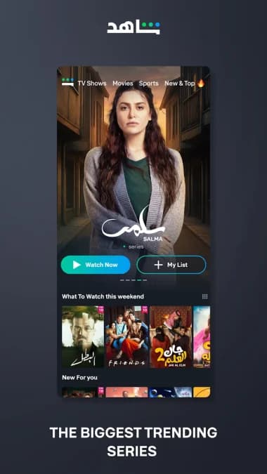 شاهد مهكر — لقطة شاشة 1