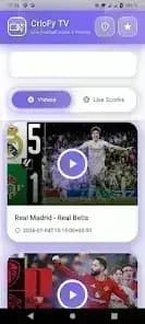 CricFy TV مهكر — لقطة شاشة 2