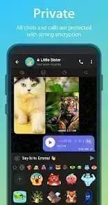iMe AI Messenger for Telegram مهكر — لقطة شاشة 1