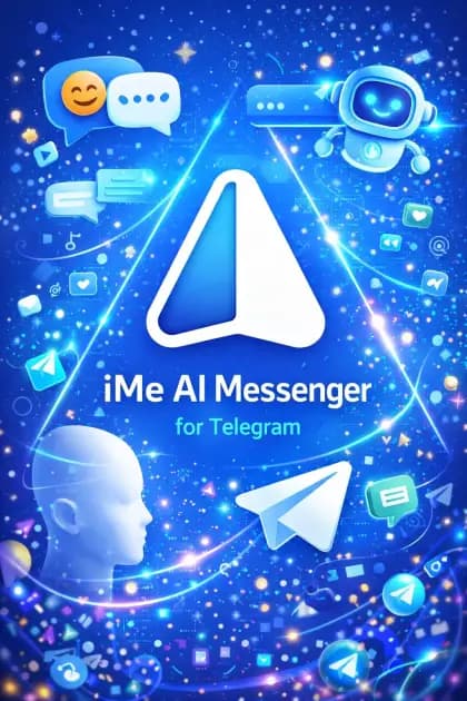 iMe AI Messenger for Telegram مهكر