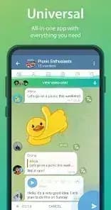 iMe AI Messenger for Telegram مهكر — لقطة شاشة 4