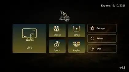 Falcon IPTV Pro مهكر — لقطة شاشة 14