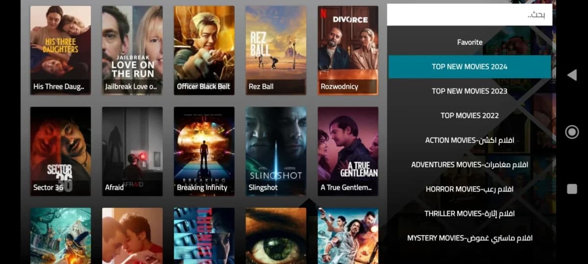 HOME TV مهكر — لقطة شاشة 1