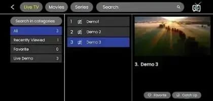 XCIPTV Player مهكر — لقطة شاشة 1