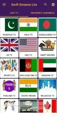Swift Streamz مهكر — لقطة شاشة 2