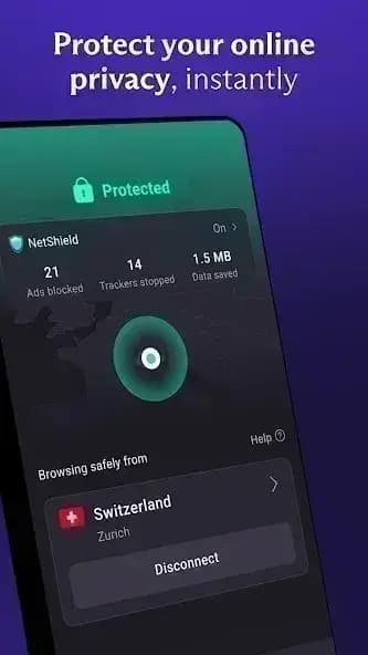 Proton VPN مهكر — لقطة شاشة 2
