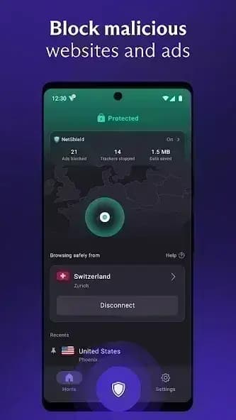 Proton VPN مهكر — لقطة شاشة 4