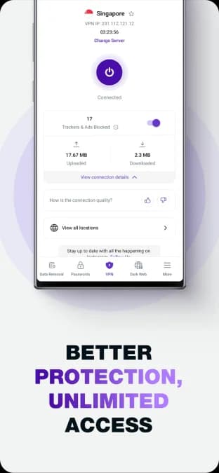 PureVPN مهكر — لقطة شاشة 7