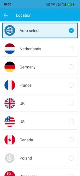 SuperVPN مهكر — لقطة شاشة 5