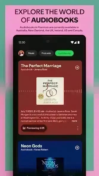 Spotify Premium مهكر — لقطة شاشة 1