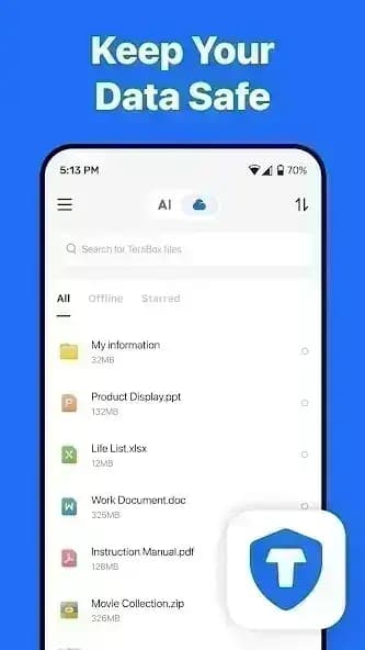 Terabox مهكر — لقطة شاشة 2