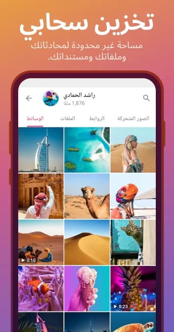 Telegram مهكر — لقطة شاشة 3