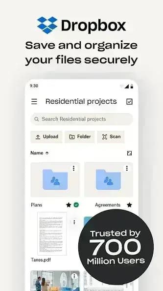 Dropbox مهكر — لقطة شاشة 1
