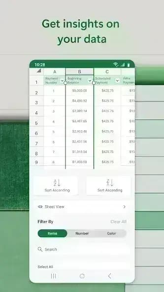 Microsoft Excel مهكر — لقطة شاشة 3