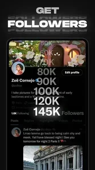 Twitter X Gold مهكره — لقطة شاشة 4