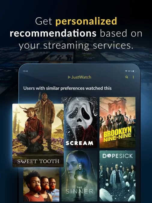 JustWatch مهكر — لقطة شاشة 2