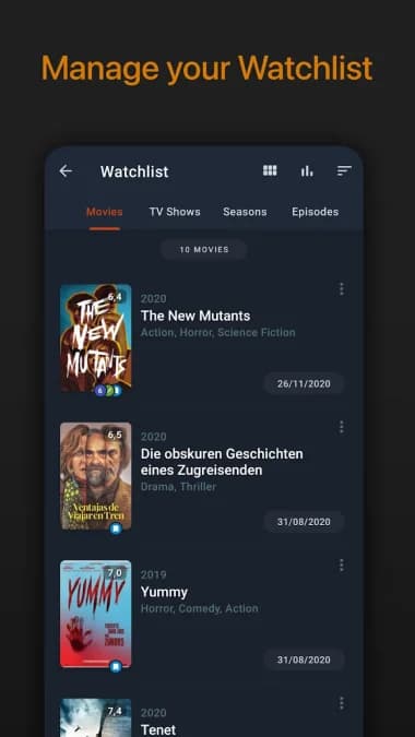 Moviebase مهكر — لقطة شاشة 4