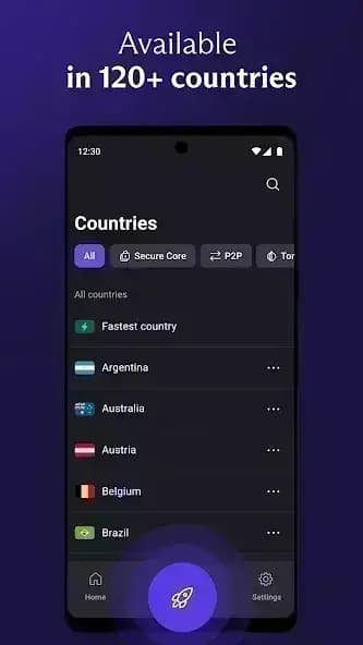 Proton VPN مهكر — لقطة شاشة 9